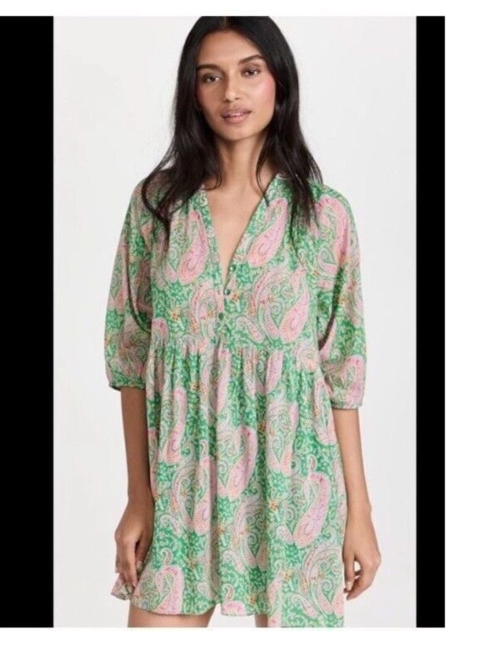 BA&SH Odeon Dress green women's size 4